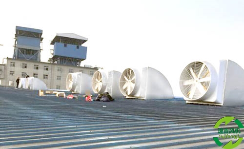 工业厂房通风换气有3种常见的形式